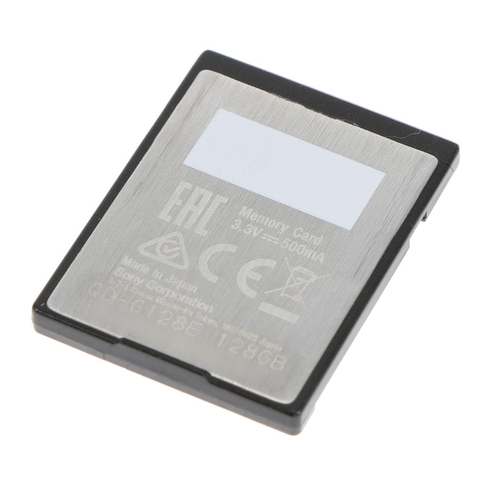 【中古品】SONY QD-G128E XQDメモリーカード Gシリーズ 128GB