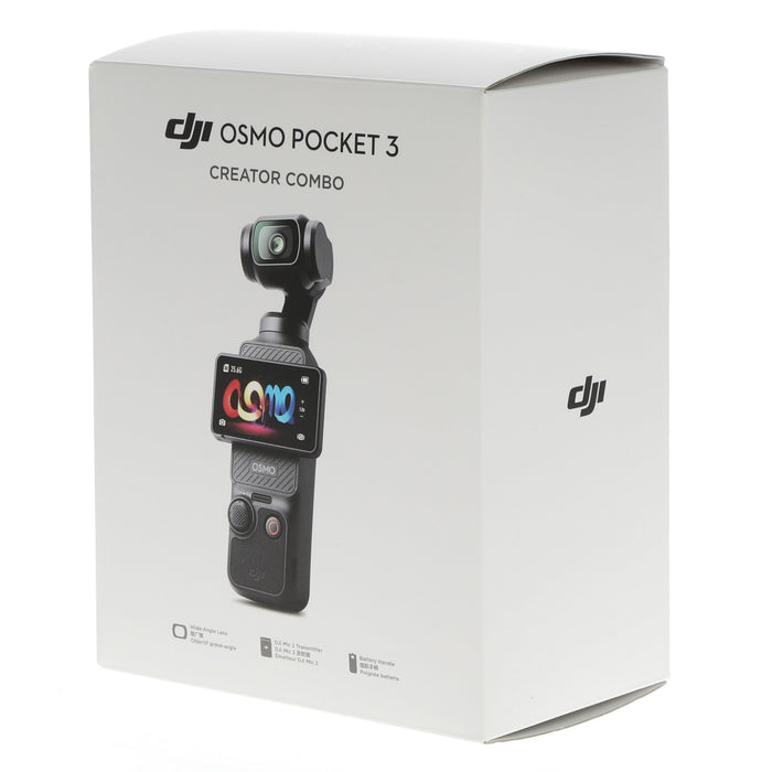 【中古品】DJI OP9913 Osmo Pocket 3 Creator Combo