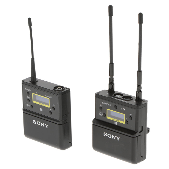 【中古品】SONY UWP-D21 B帯アナログワイヤレスマイクロホンパッケージ(ボディーパックトランスミッター/ポータブルチューナー)