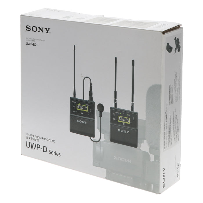 中古品】SONY UWP-D21 B帯アナログワイヤレスマイクロホンパッケージ