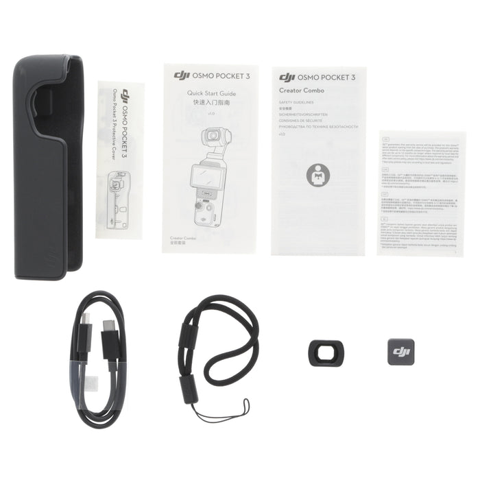【中古品】DJI OP9913 Osmo Pocket 3 Creator Combo