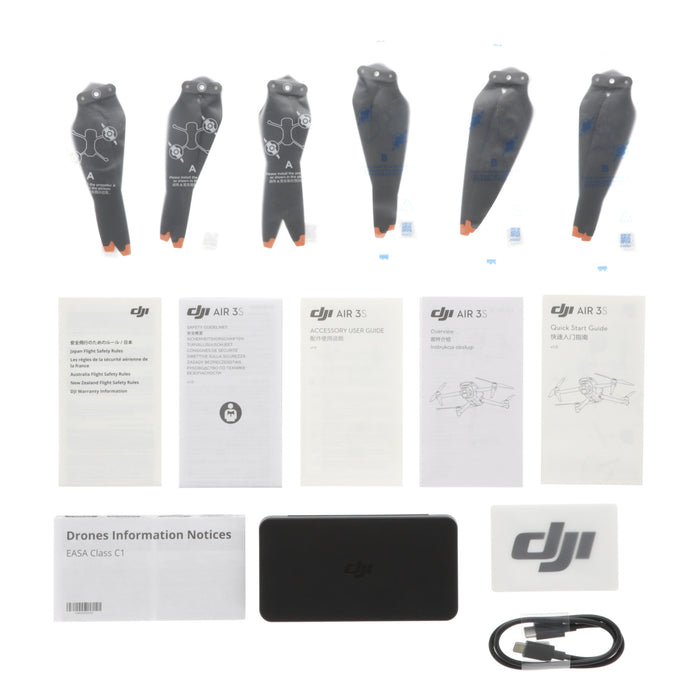 【中古品】DJI WA2343 DJI Air 3S Fly More コンボ(DJI RC 2)[内蔵リモートID対応/事前登録無し]