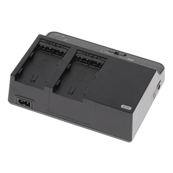 中古品】SONY BC-U2A バッテリーチャージャー(バッテリーパック2個付属