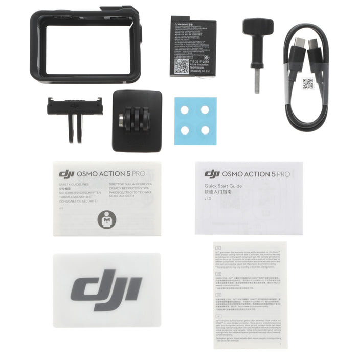 【中古品】DJI OA5P01 Osmo Action 5 Pro スタンダードコンボ