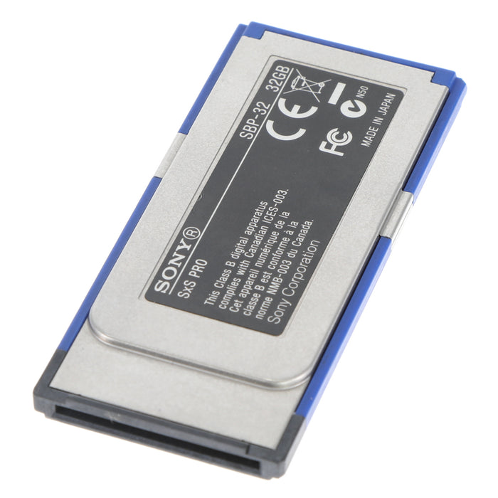 【中古品】SONY SBP-32 SxS PRO メモリーカード 32GB