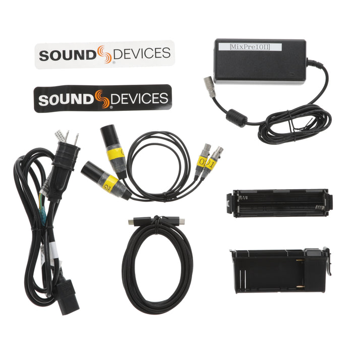 【中古品】SOUND DEVICES MixPre-10 II オーディオレコーダー(8入力12トラック)