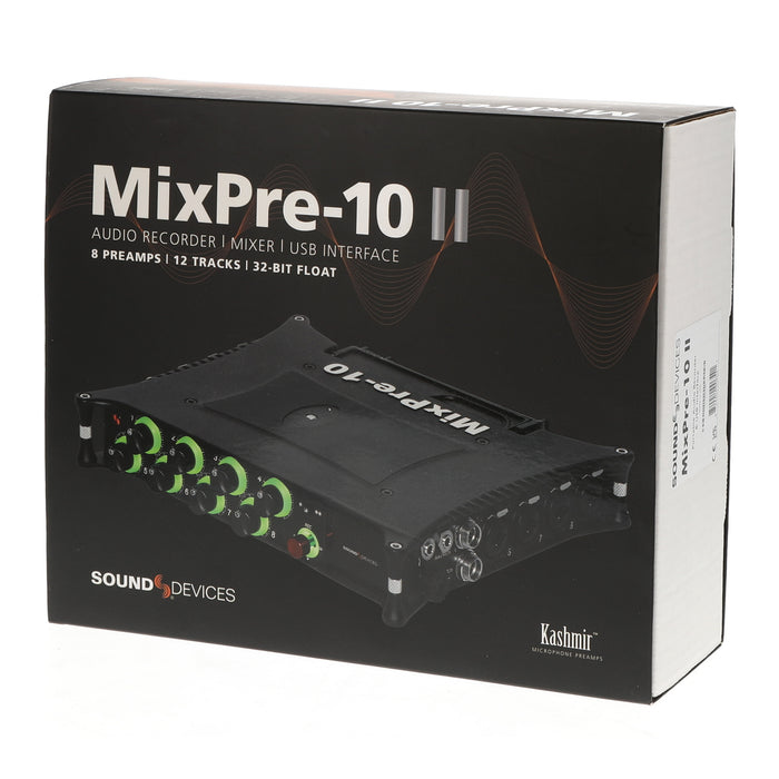 【中古品】SOUND DEVICES MixPre-10 II オーディオレコーダー(8入力12トラック)