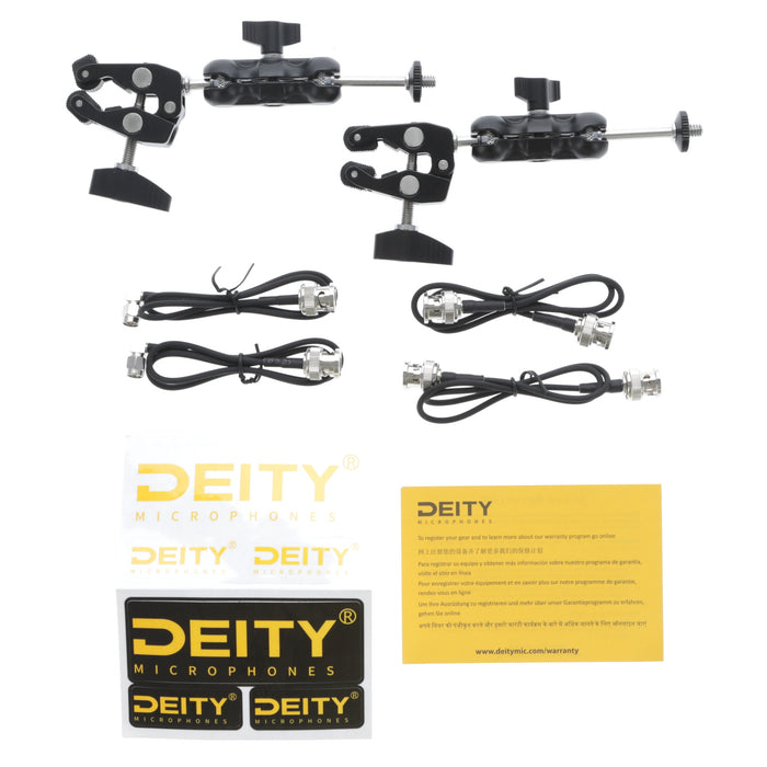 【中古品】Deity Microphones DTR0289D50 BF1無指向性UHFアンテナ(470MHz - 1GHz)