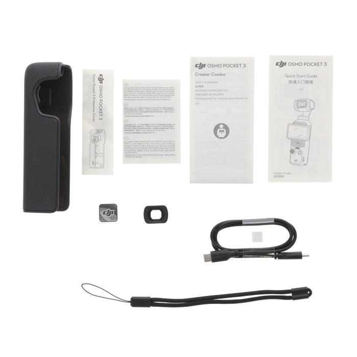 【中古品】DJI OP9913 Osmo Pocket 3 Creator Combo