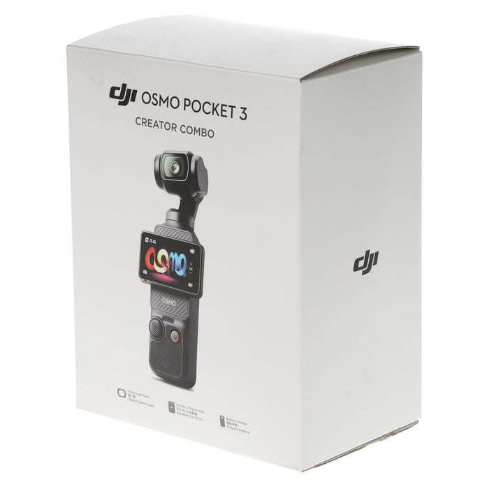 【中古品】DJI OP9913 Osmo Pocket 3 Creator Combo