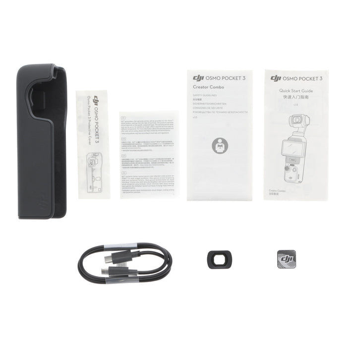 【中古品】DJI OP9913 Osmo Pocket 3 Creator Combo