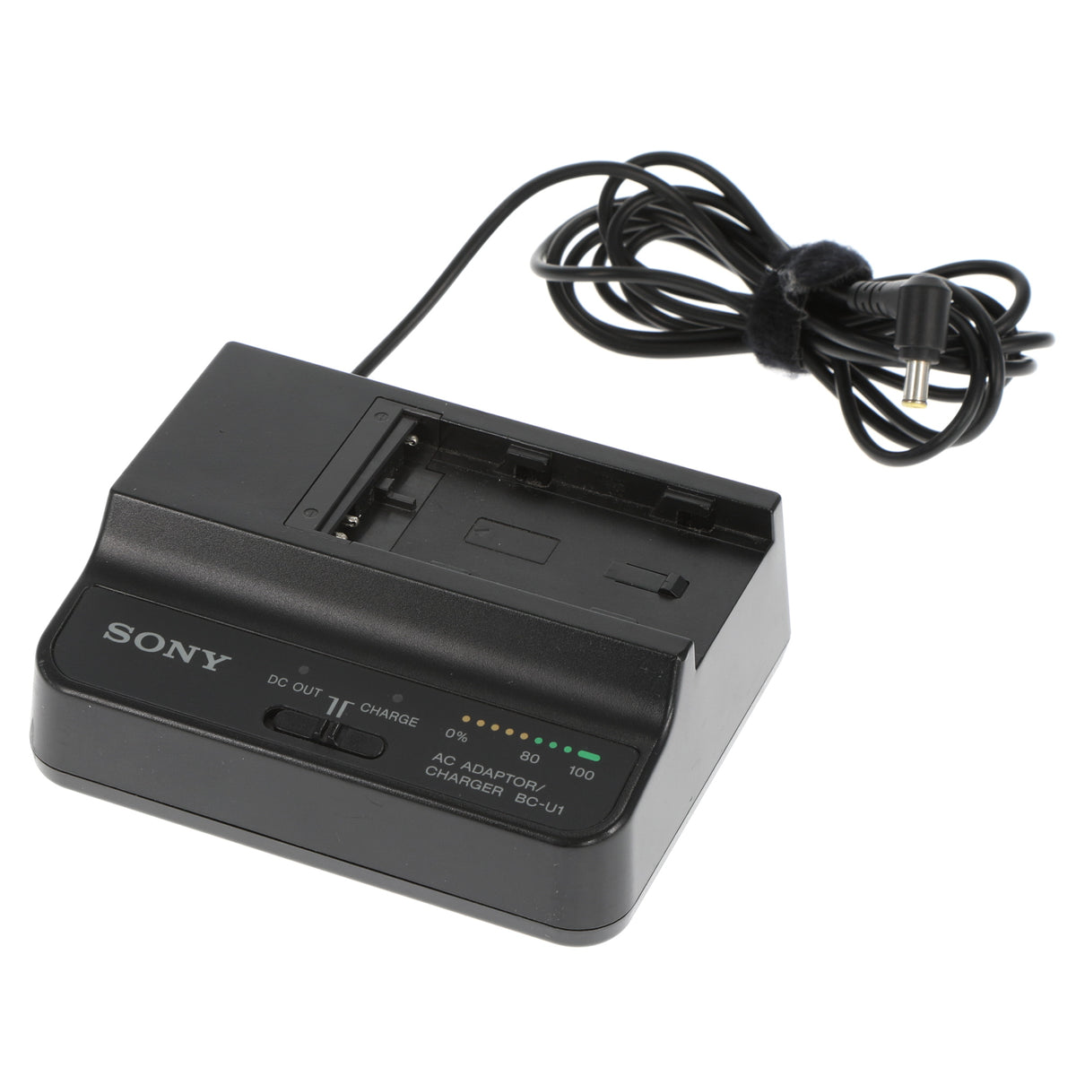 中古品】SONY BC-U1 バッテリーチャージャー(バッテリーパック1個付属