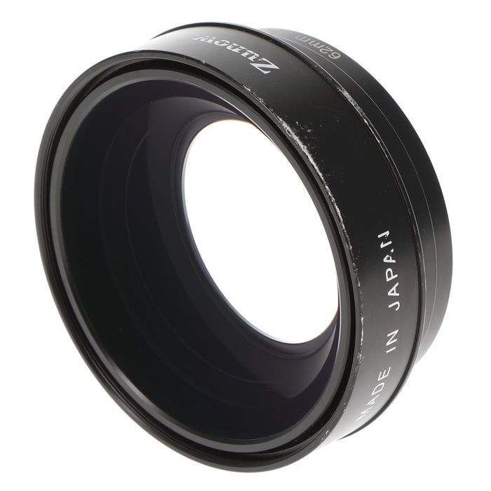 【中古品】Zunow WCX-80 0.8倍コンパクトワイドコンバージョンレンズ