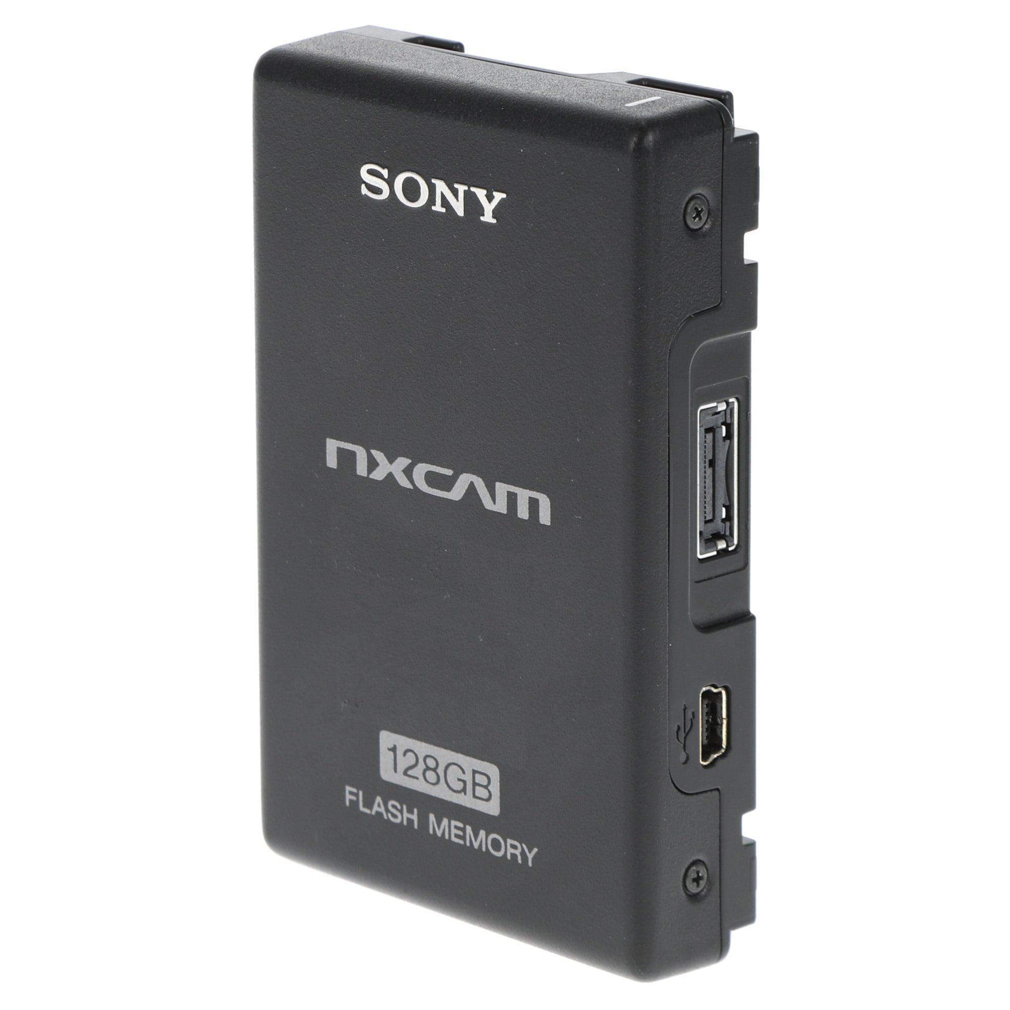 SONY HXR-FMU128 フラッシュメモリー専用ケース USBケーブル付き 中古品】SONY HXR-FMU128 フラッシュメモリーユニット - 業務用撮影