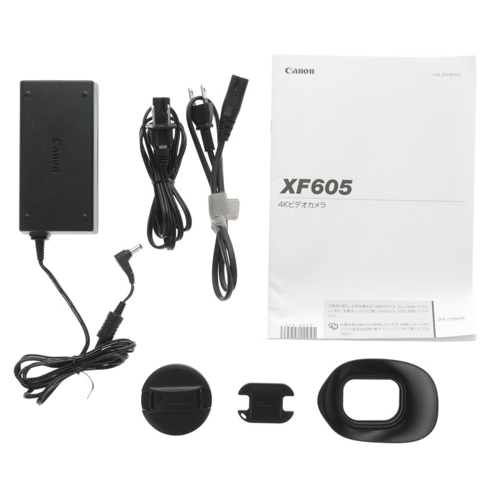【中古品】Canon XF605 業務用デジタルビデオカメラ