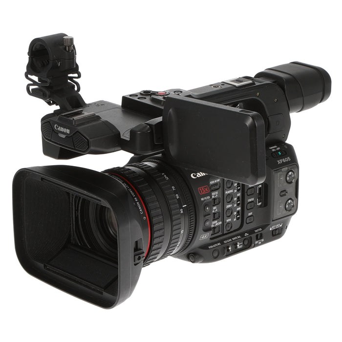 中古品】Canon XF605 業務用デジタルビデオカメラ - 業務用撮影・映像