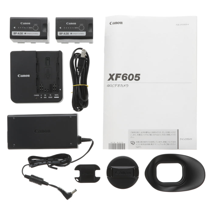 【中古品】Canon XF605 業務用デジタルビデオカメラ