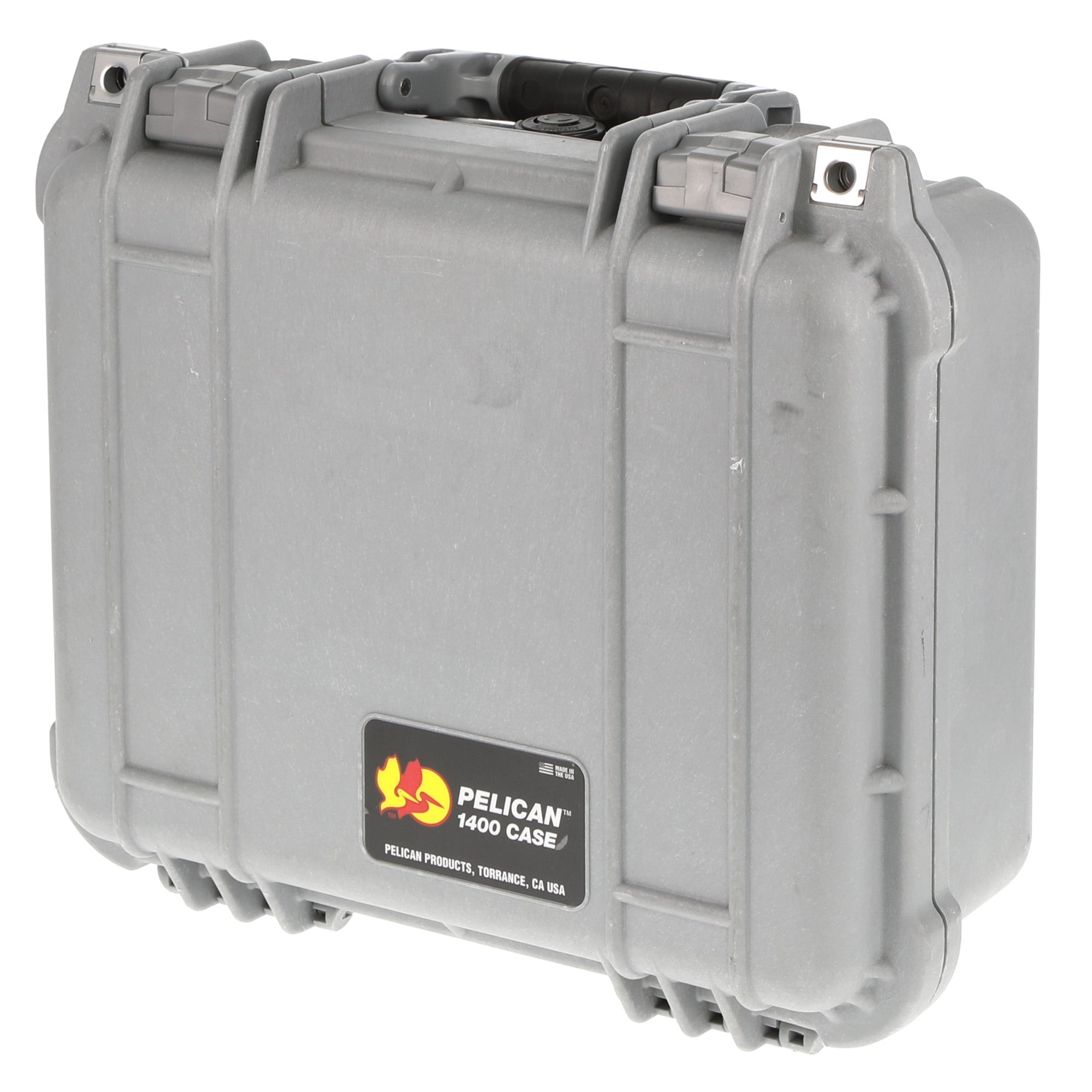 中古品】PELICAN 1400NF-シルバー 1400 Protector Case (フォーム無し