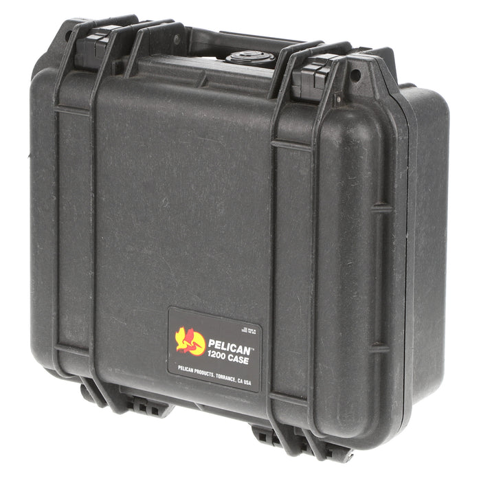 【中古品】PELICAN 1200NF-Black 1200 Protector Case (フォーム無し/黒)