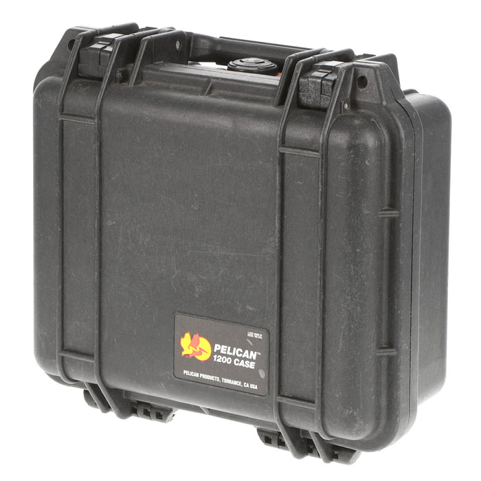 【中古品】PELICAN 1200NF-Black 1200 Protector Case (フォーム無し/黒)