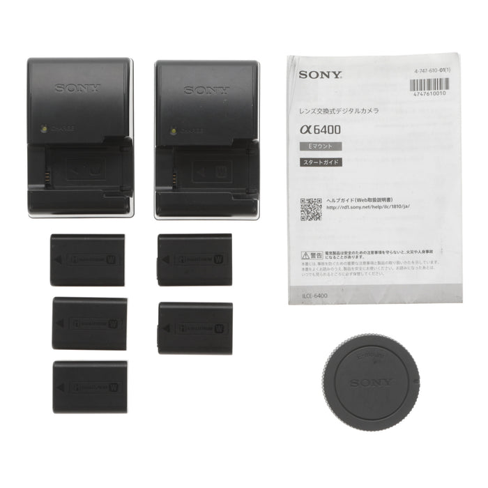 【中古品】SONY ILCE-6400 デジタル一眼カメラ α6400(ボディのみ)