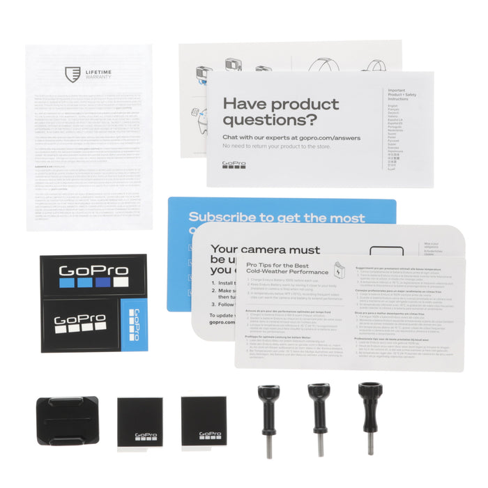 【中古品】GoPro CHDRB-121-FW HERO12 Black アクセサリーセット