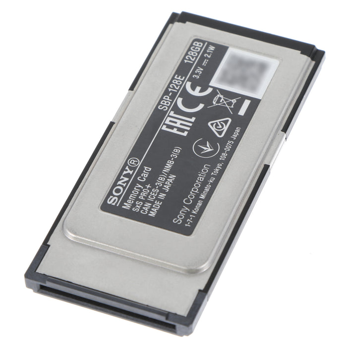 【中古品】SONY SBP-128E SxS PRO+ メモリーカード 128GB