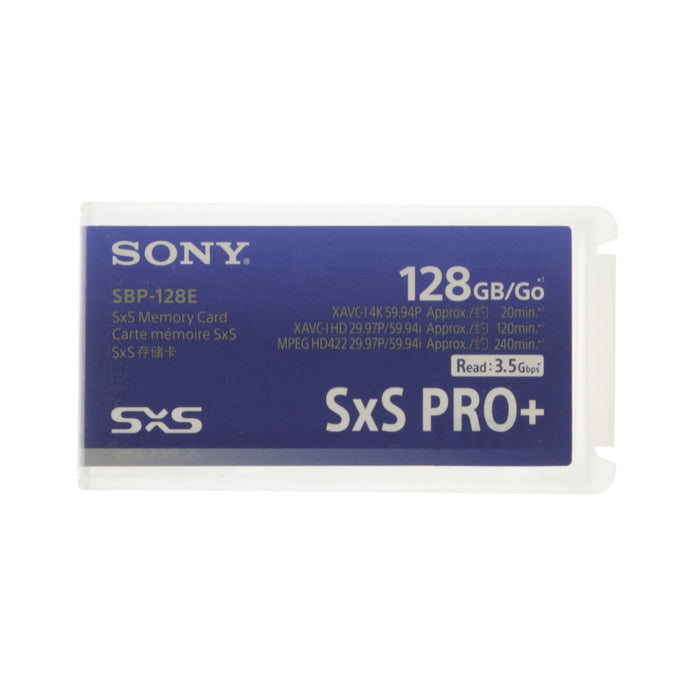 【中古品】SONY SBP-128E SxS PRO+ メモリーカード 128GB