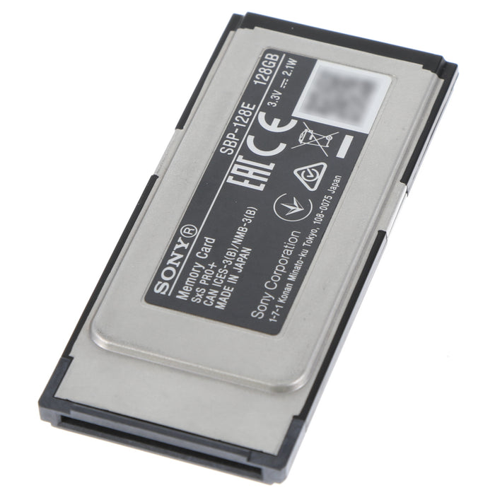 【中古品】SONY SBP-128E SxS PRO+ メモリーカード 128GB