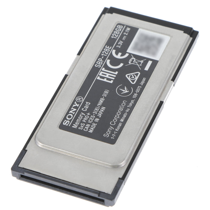 【中古品】SONY SBP-128E SxS PRO+ メモリーカード 128GB