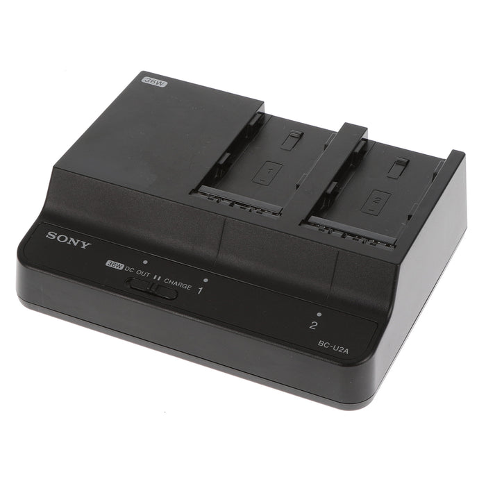 【中古品】SONY BC-U2A バッテリーチャージャー(バッテリーパック1個付属)