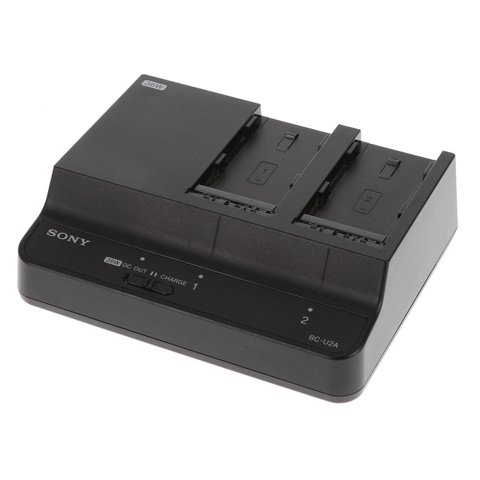 中古品】SONY BC-U2A バッテリーチャージャー(バッテリーパック1個付属