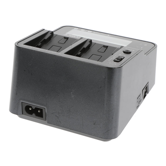 【中古品】SONY AC-VQV10 ACアダプター/チャージャー(バッテリーパック2個付属)
