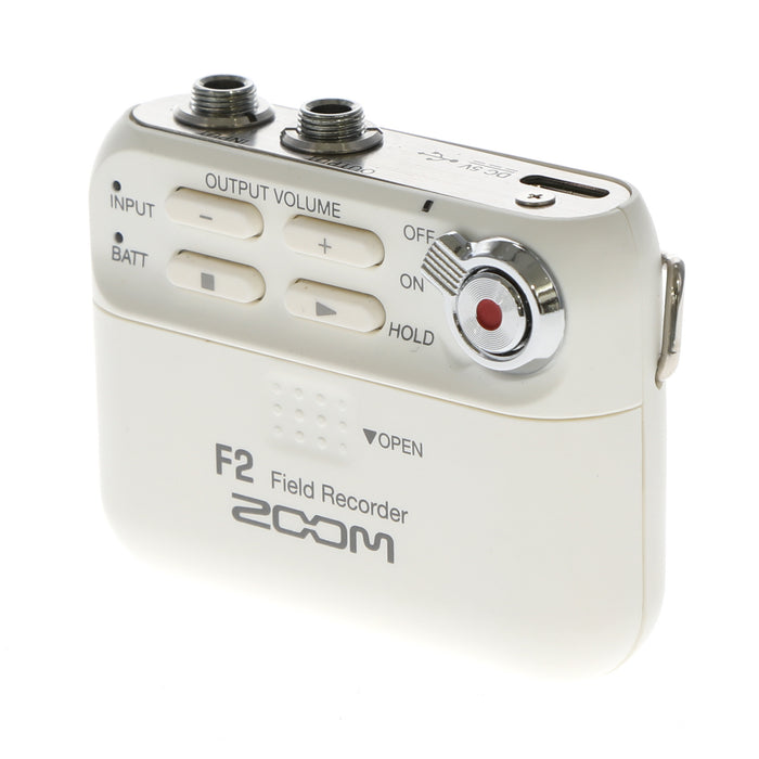 【中古品】ZOOM F2 フィールドレコーダー（ホワイト）