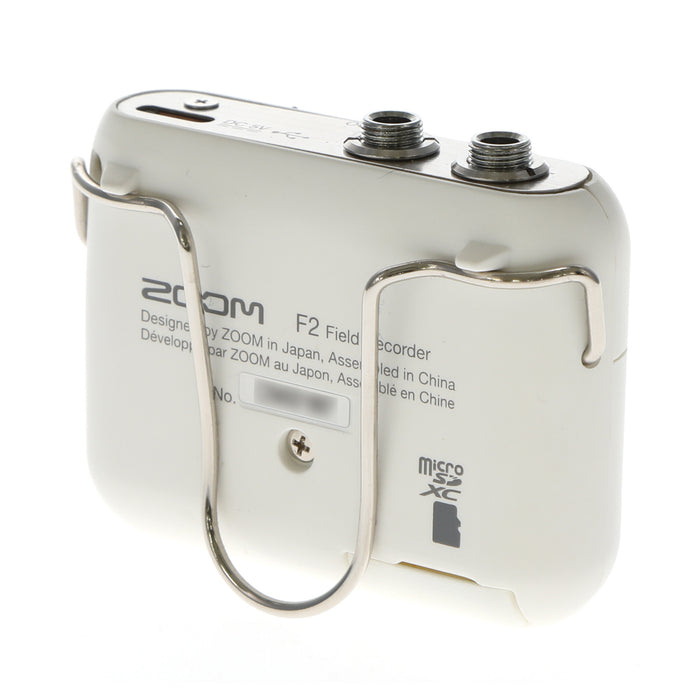 【中古品】ZOOM F2 フィールドレコーダー（ホワイト）