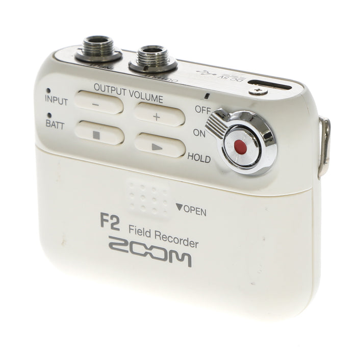 【中古品】ZOOM F2 フィールドレコーダー（ホワイト）
