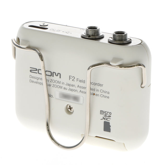 【中古品】ZOOM F2 フィールドレコーダー（ホワイト）