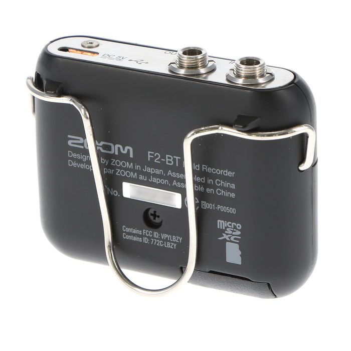 【中古品】ZOOM F2-BT/B フィールドレコーダー(Bluetooth対応/ブラック)