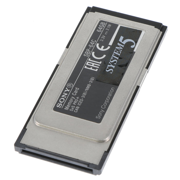 【中古品】SONY SBP-64C SxS PRO+ メモリーカード 64GB