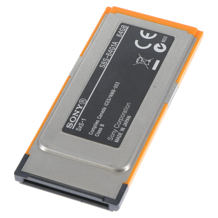【中古品】SONY SBS-64G1A SxS-1メモリーカード 64GB