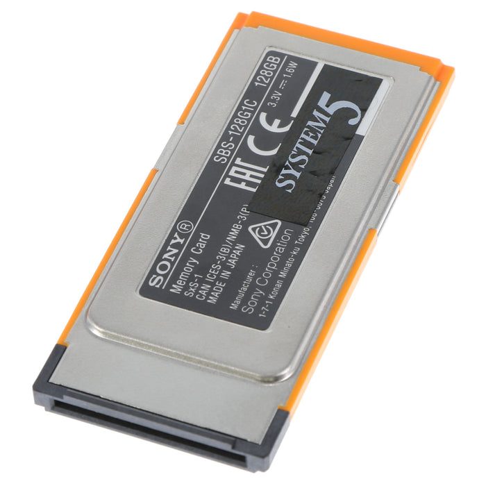 【中古品】SONY SBS-128G1C SxS-1メモリーカード 128GB