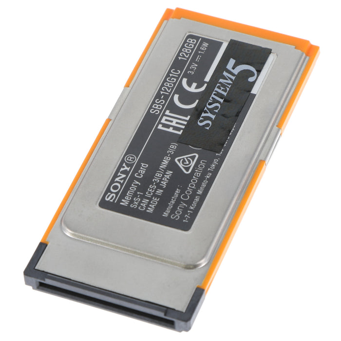 【中古品】SONY SBS-128G1C SxS-1メモリーカード 128GB
