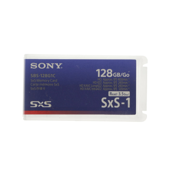 【中古品】SONY SBS-128G1C SxS-1メモリーカード 128GB