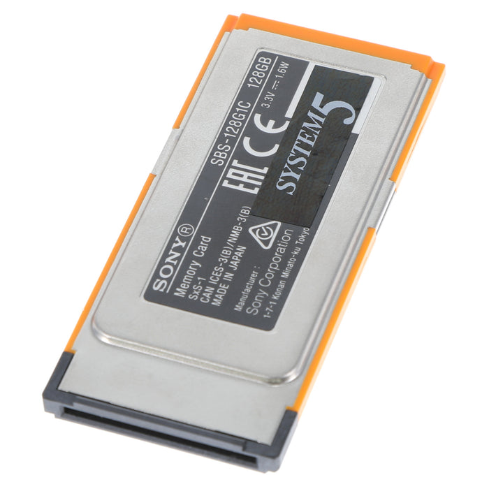 【中古品】SONY SBS-128G1C SxS-1メモリーカード 128GB