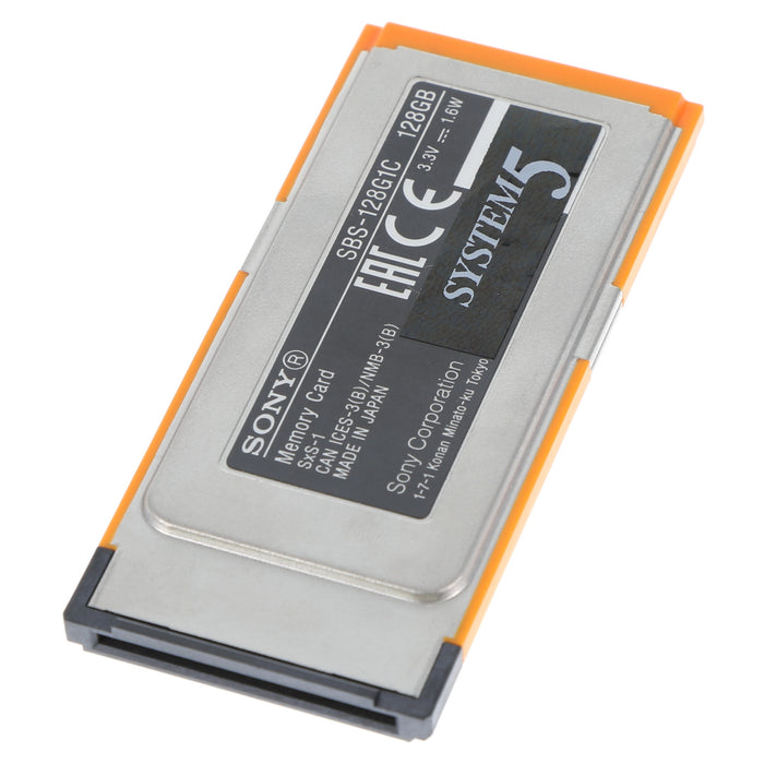 【中古品】SONY SBS-128G1C SxS-1メモリーカード 128GB