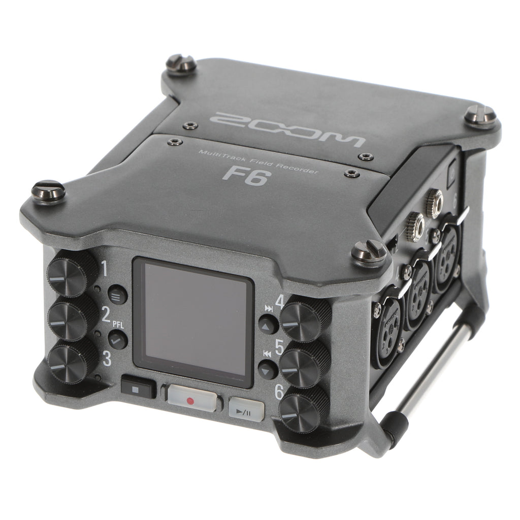 中古品】ZOOM F6 32bitフロート録音対応6chフィールドレコーダー