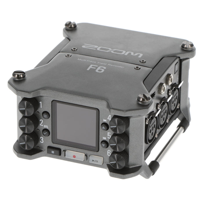 【中古品】ZOOM F6 32bitフロート録音対応6chフィールドレコーダー
