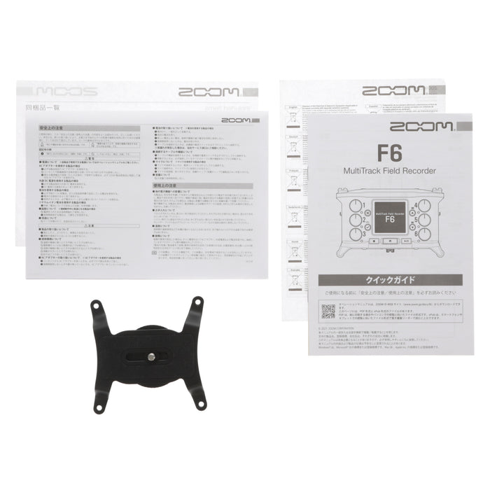 【中古品】ZOOM F6 32bitフロート録音対応6chフィールドレコーダー