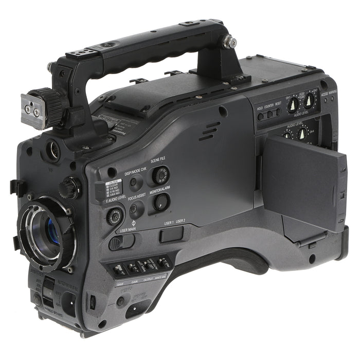 【中古品】Panasonic AG-HPX555 DVCPROHDメモリーカードカメラレコーダー(ジャンク品)
