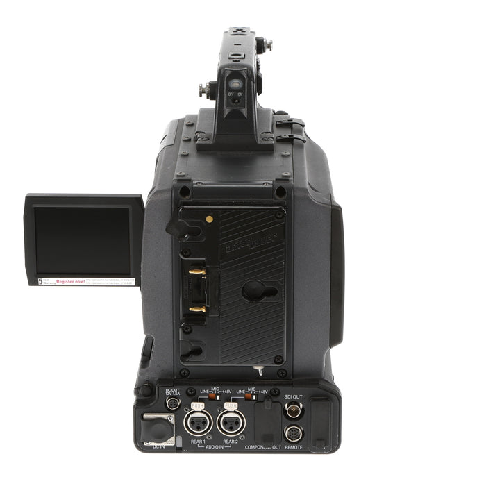 【中古品】Panasonic AG-HPX555 DVCPROHDメモリーカードカメラレコーダー(ジャンク品)